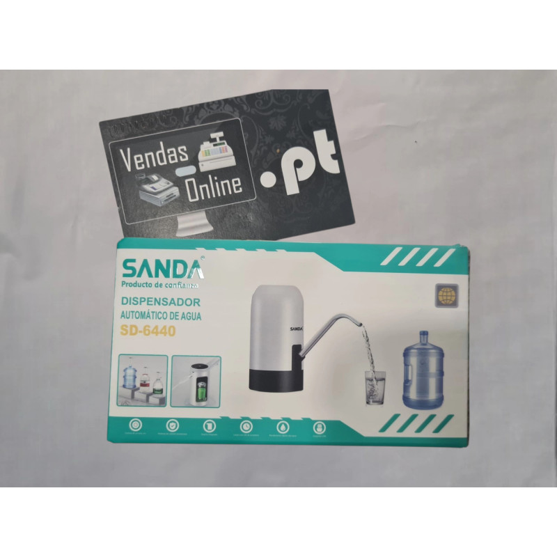 Bomba de Água Elétrica para Garrafão a Bateria Recarregável