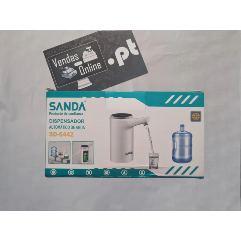 Bomba de Água Elétrica para Garrafão a Bateria Recarregável