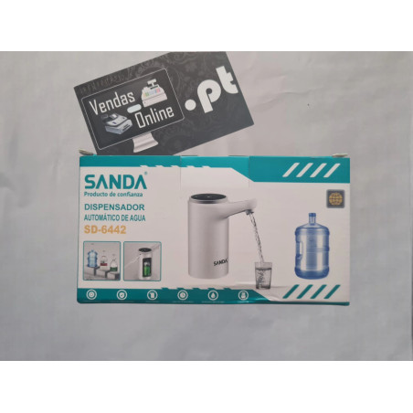 Bomba de Água Elétrica para Garrafão a Bateria Recarregável