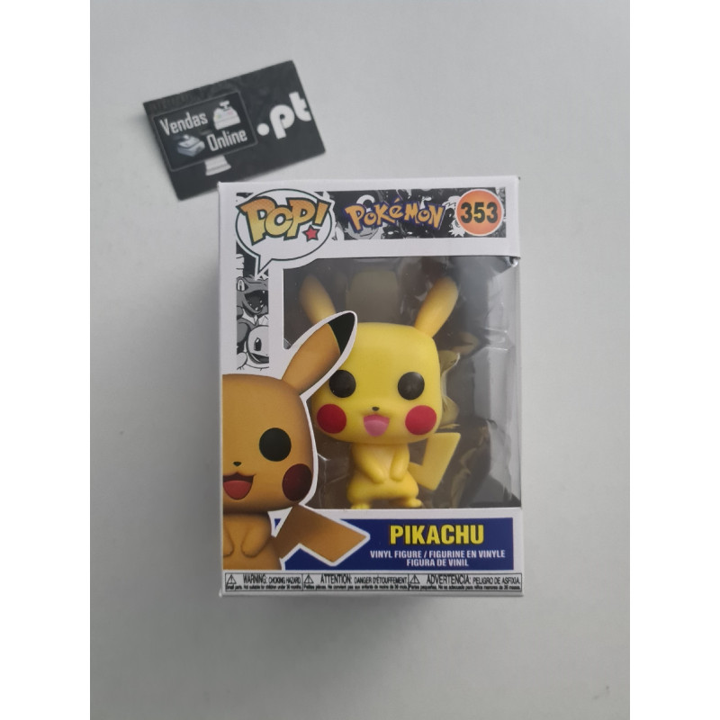 Boneco POP Happy Pikachu Pokemon