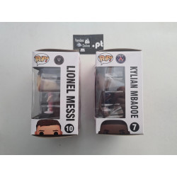 Boneco POP Lionel Messi + Kylian Mbappé