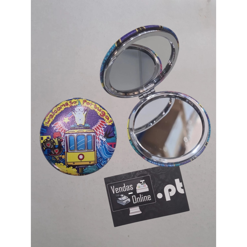 Espelho com imagens tradicionais Portuguesas