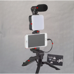 Selfie Stick com Luz with Light