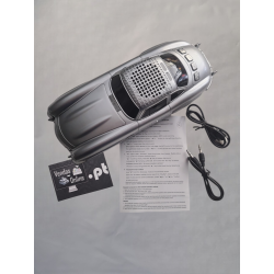 Coluna Bluetooth em formato Carro Clássico