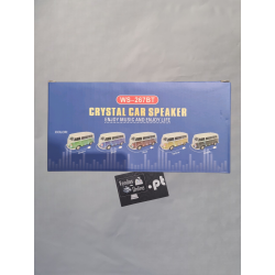 Coluna Bluetooth em formato de Carro Clássico - Carrinha VW