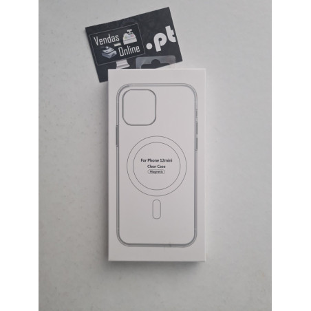 Capa para Iphone 12 Mini Transparente Magsafe