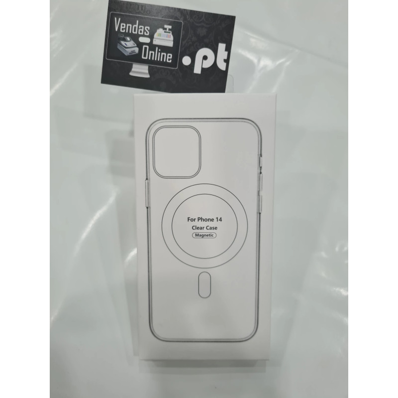 Capa Iphone 14 Transparente Magsafe