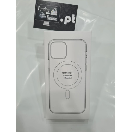 Capa Iphone 14 Transparente Magsafe