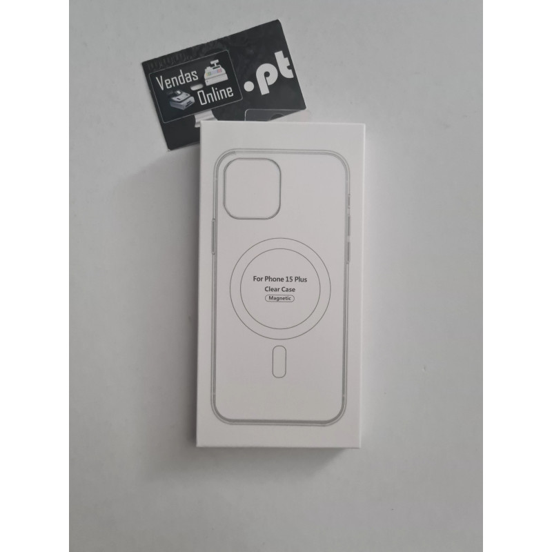 Capa Iphone 15 Plus Transparente Magsafe