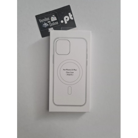 Capa Iphone 15 Plus Transparente Magsafe