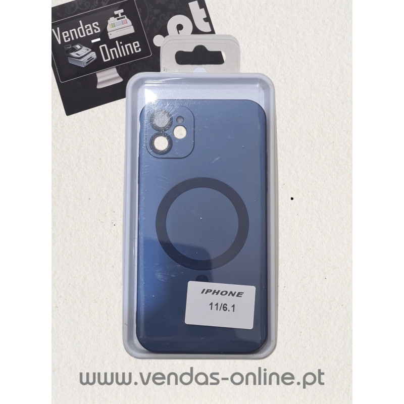 Coque Magnétique Magsafe Bleue pour iPhone 11
