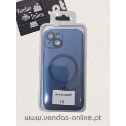 Custodia Magnetica Blu Magsafe per iPhone 13