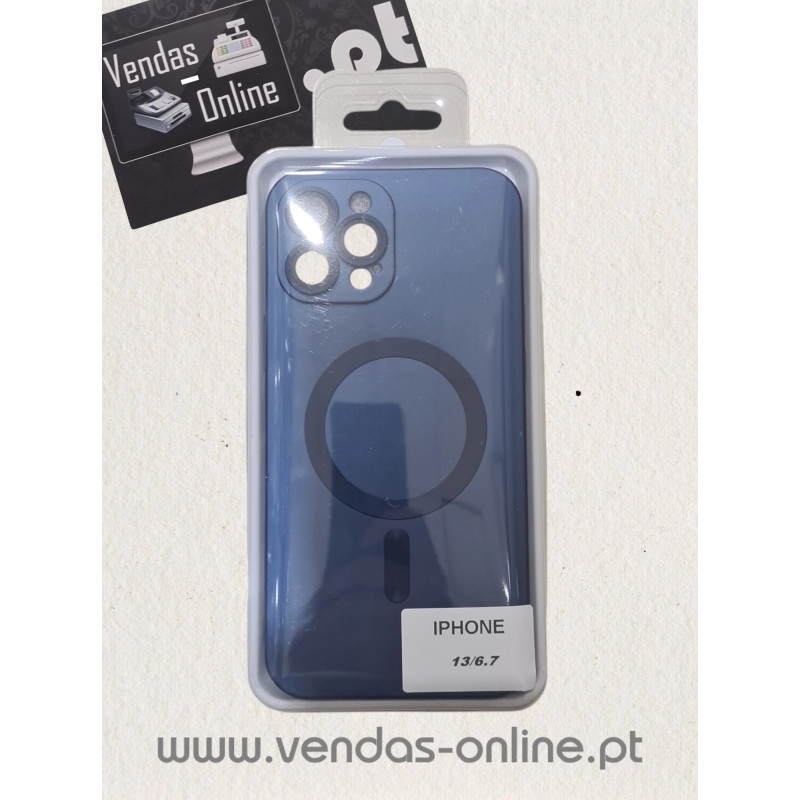 Custodia Magnetica Blu Magsafe per iPhone 13 Pro Max