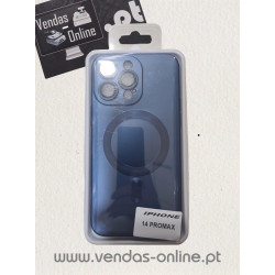 Iphone 14 Pro Max Blue Magnetic Cover Magsafe