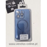 Capa Iphone 15 Pro Azul Magnética Magsafe