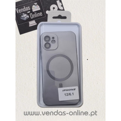 Coque Magnétique Magsafe Gris Foncé pour iPhone 12