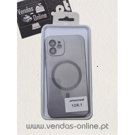 Custodia Magnetica Grigio Scuro Magsafe per iPhone 12