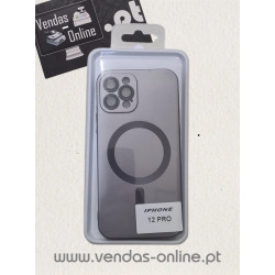 Custodia Magnetica Grigio Scuro Magsafe per iPhone 12 Pro