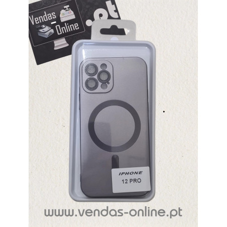 Iphone 12 Pro Dark Gray Magnetic Cover Magsafe