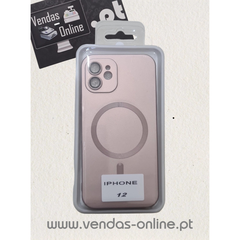 Coque Magnétique Magsafe Doré pour iPhone 12