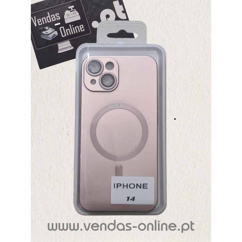 Funda Magnética Dorado Magsafe para iPhone 14