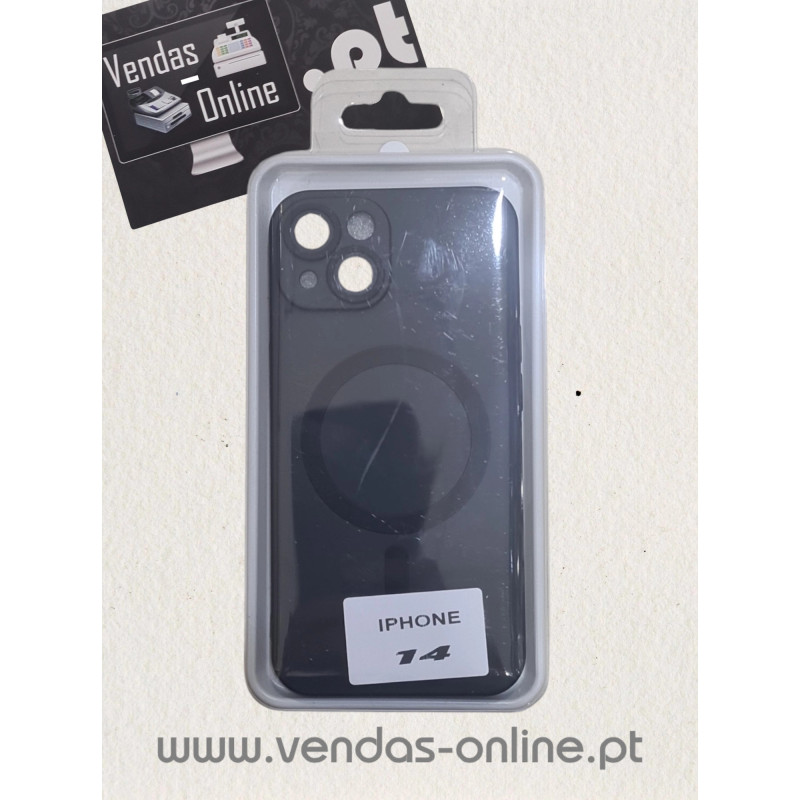 Iphone 14 Black Magnetic Cover Magsafe