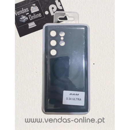 Custodia Magnetica Nera Magsafe per Samsung S24 Ultra