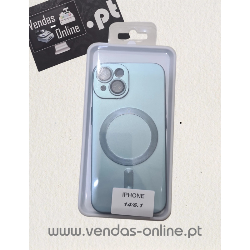 Funda Magnética Verde Magsafe para iPhone 14