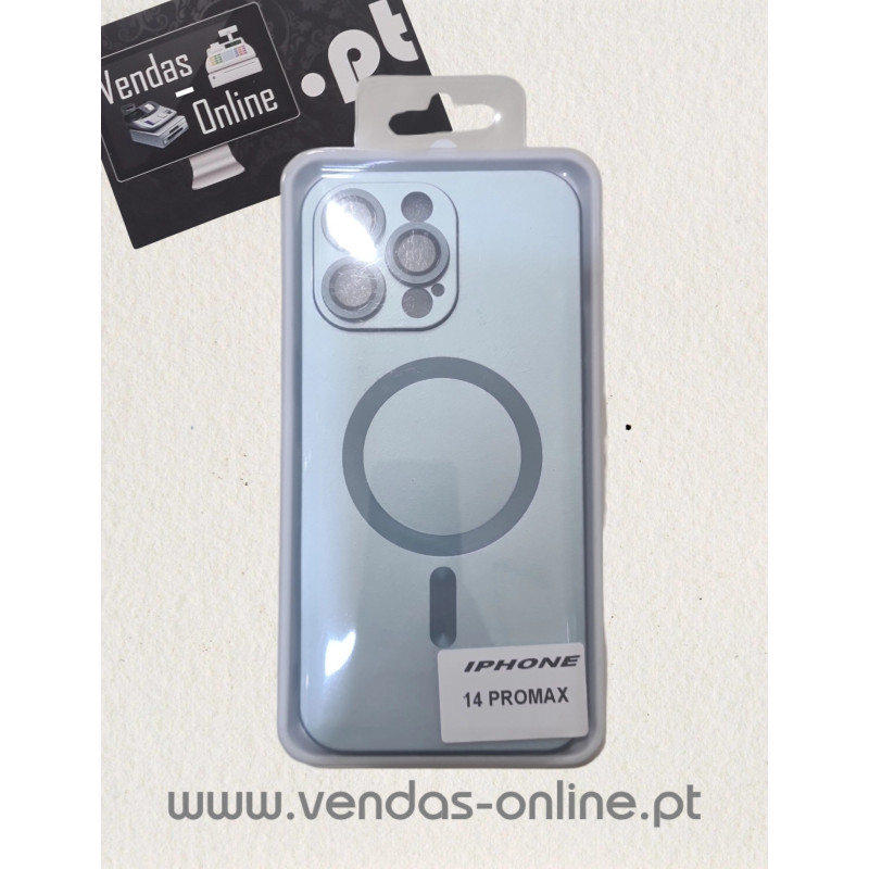 Couverture Magnétique Magsafe Verte pour iPhone 14 Pro Max