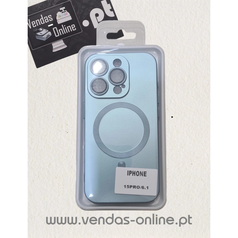 Custodia Magnetica Verde Magsafe per iPhone 15 Pro