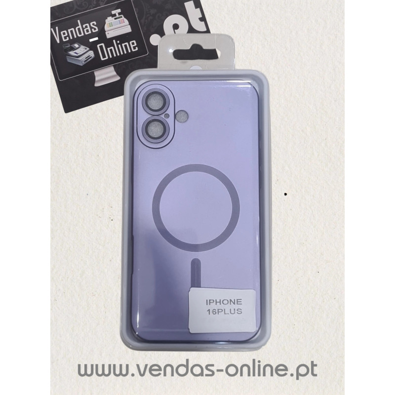 Custodia Magnetica Viola Magsafe per iPhone 16 Plus