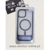 Capa Iphone 15 Roxa Magnética com Suporte - Magsafe