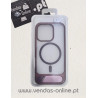 Iphone 16 Pro Violet Magnetic Cover with Back Stand Magsafe