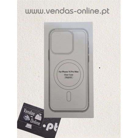 Capa Iphone 16 Pro Max Transparente Magsafe