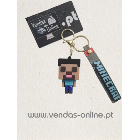Porta Chaves Steve - Minecraft