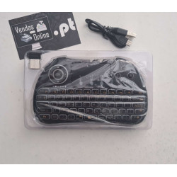 Manette Rétroéclairée sans fil 2,4 GHz avec Clavier