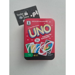 Jogo de  Cartas UNO Edição Especial de Lata