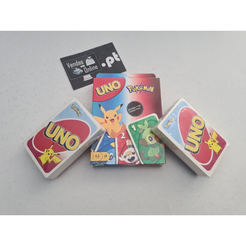 Jogo de  Cartas UNO Edição Pokemon