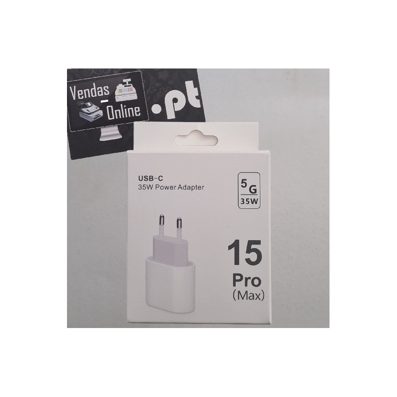 Carregador 35W com saída PD (TypeC)