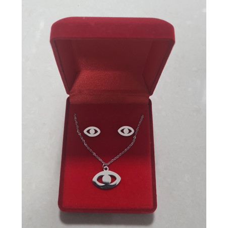 Fio e Brincos em Aço